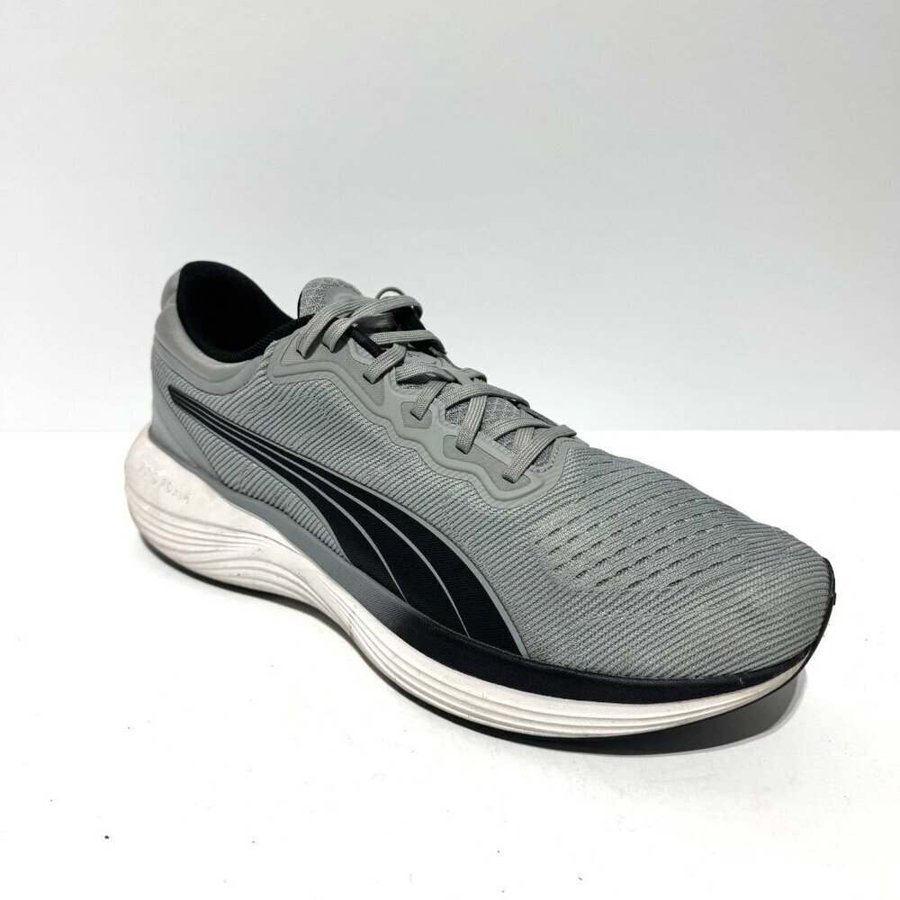 Puma Mens Scend Pro Running Shoes Gray Size 12 M